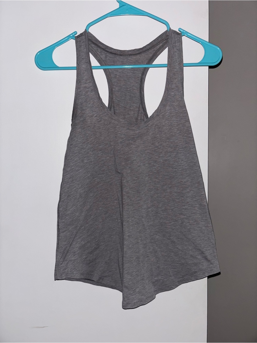 CRZ YOGA Grey Racerback Tank Top
